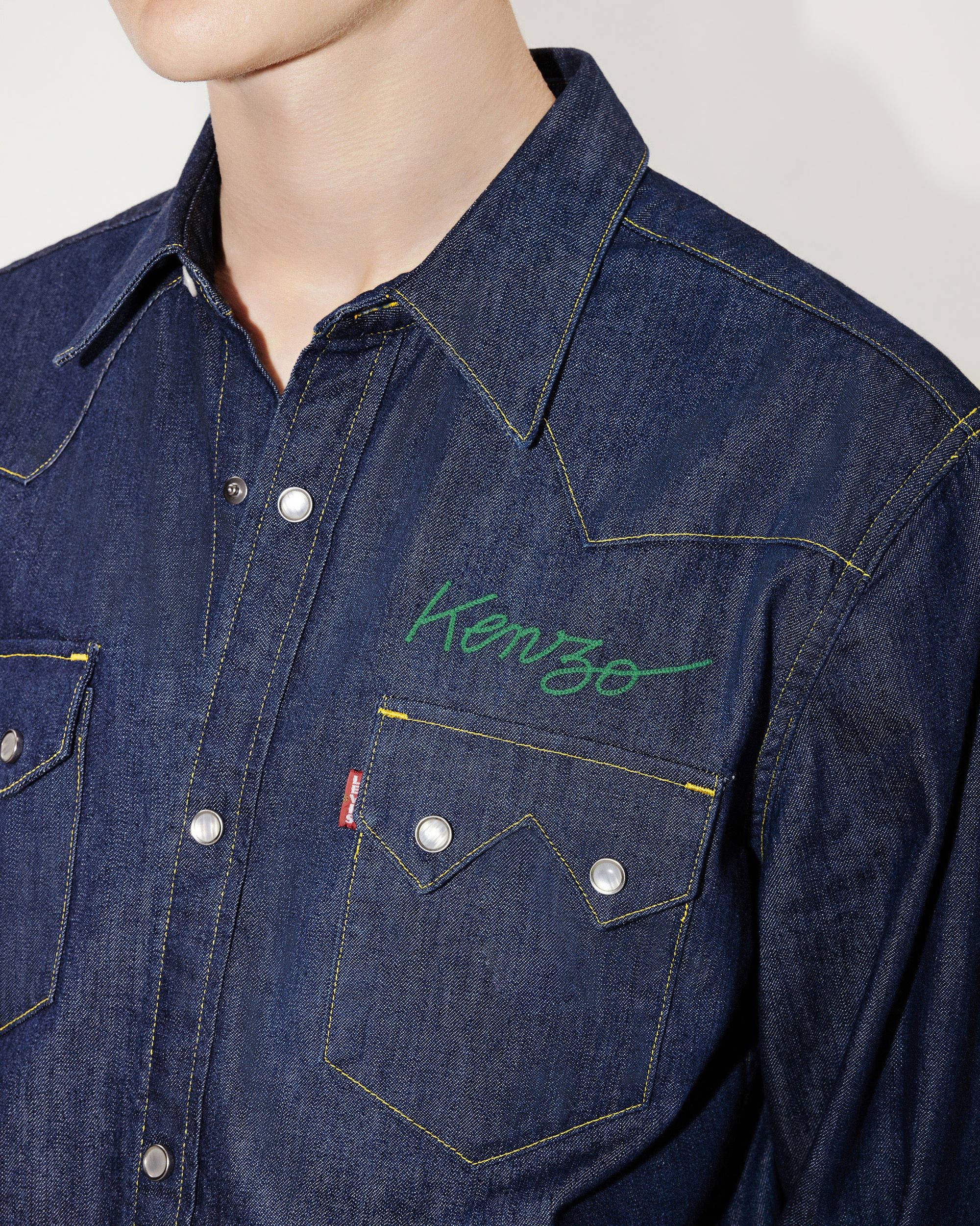 KENZO x LEVI'S® denim genderless cowboy shirt - 7