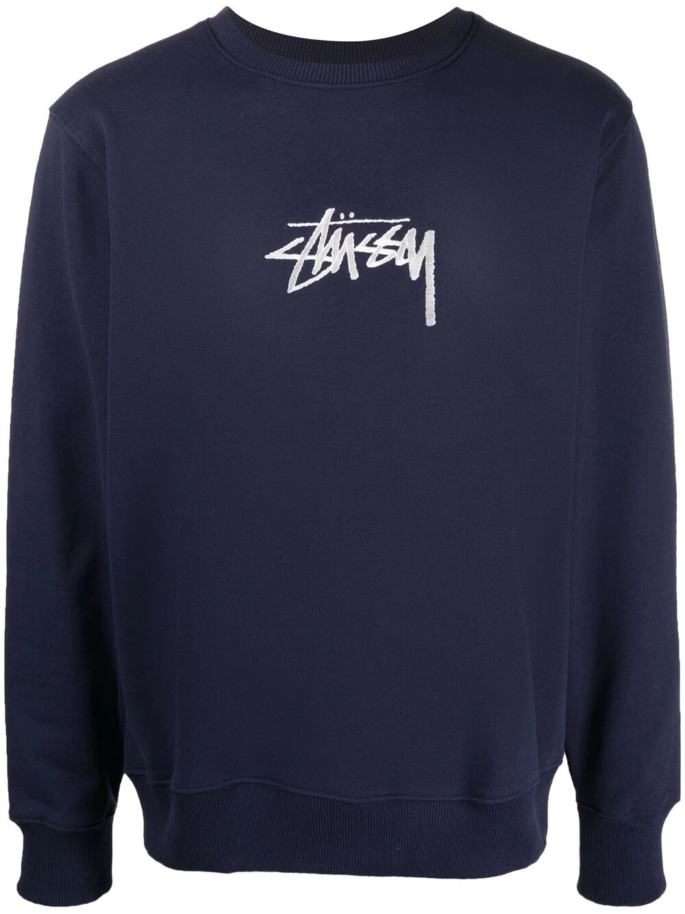 logo-print crew-neck sweatshirt - 1