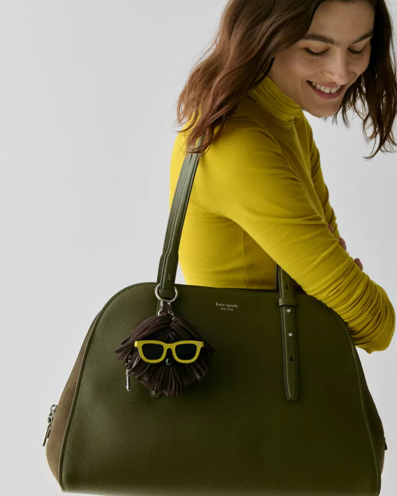 kate spade Charmed Shaggy Bag Charm outlook