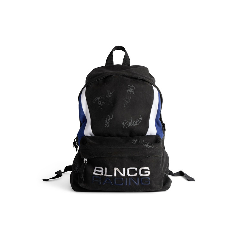 Men's Explorer Backpack in Black/blue/white 1