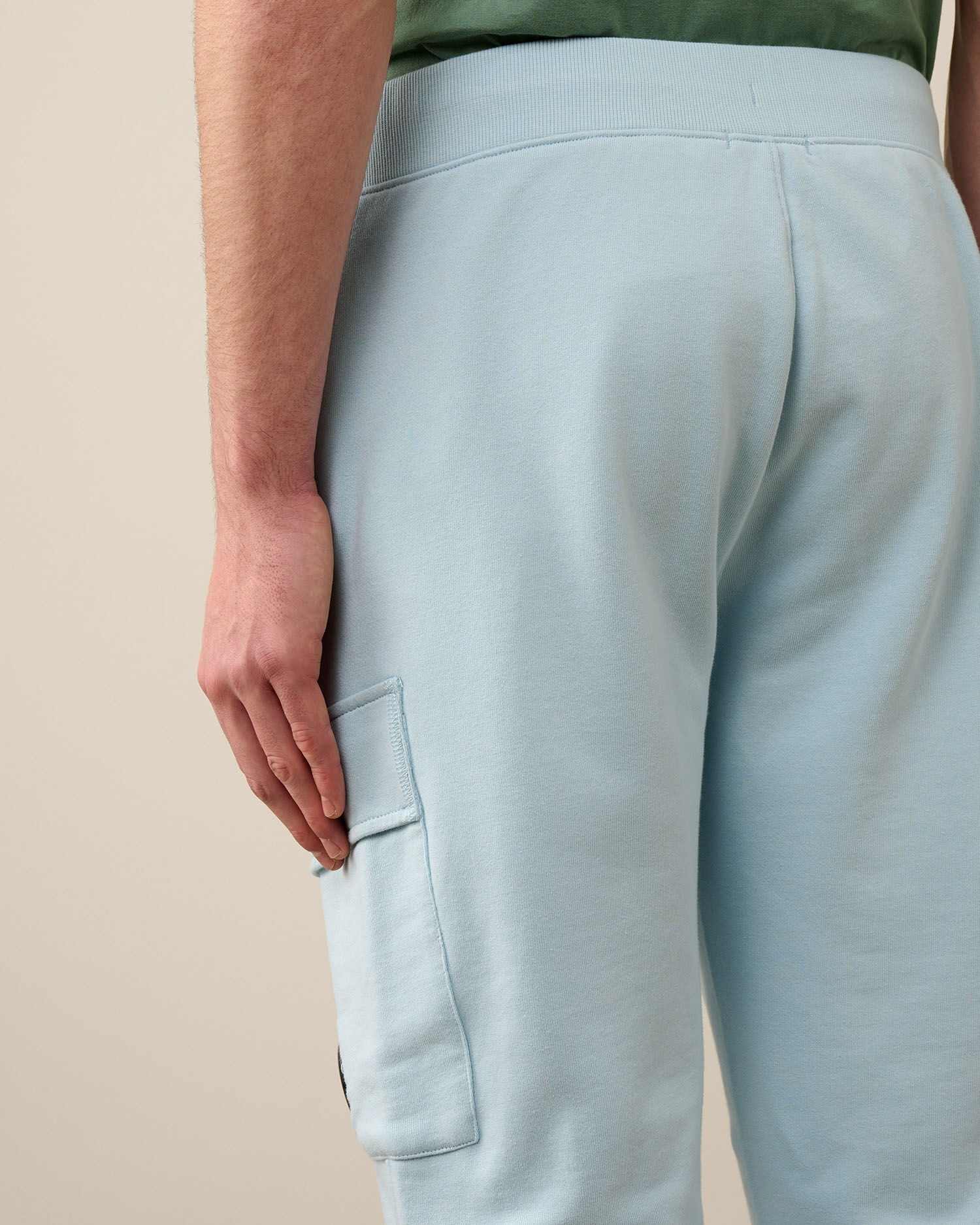 Diagonal Raised Fleece Cargo Sweatpants - 5