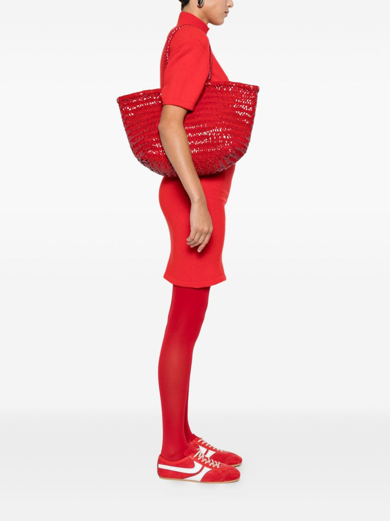 DRAGON DIFFUSION Triple Jump leather tote bag outlook