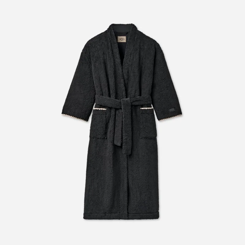 ® Women's Linet Robe Tops in Black - 1