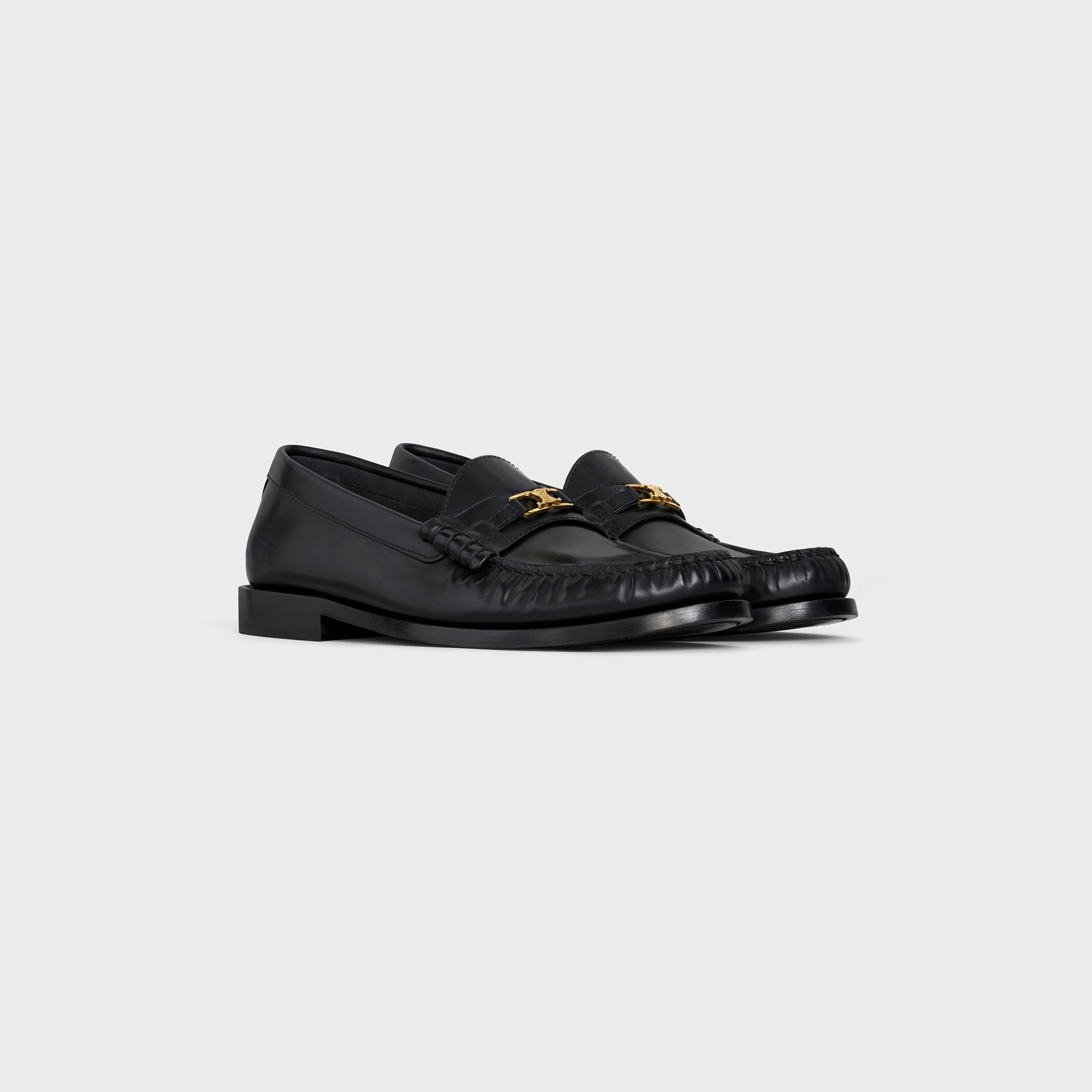 CELINE LUCO TRIOMPHE LOAFER in Polished Calfskin - 2