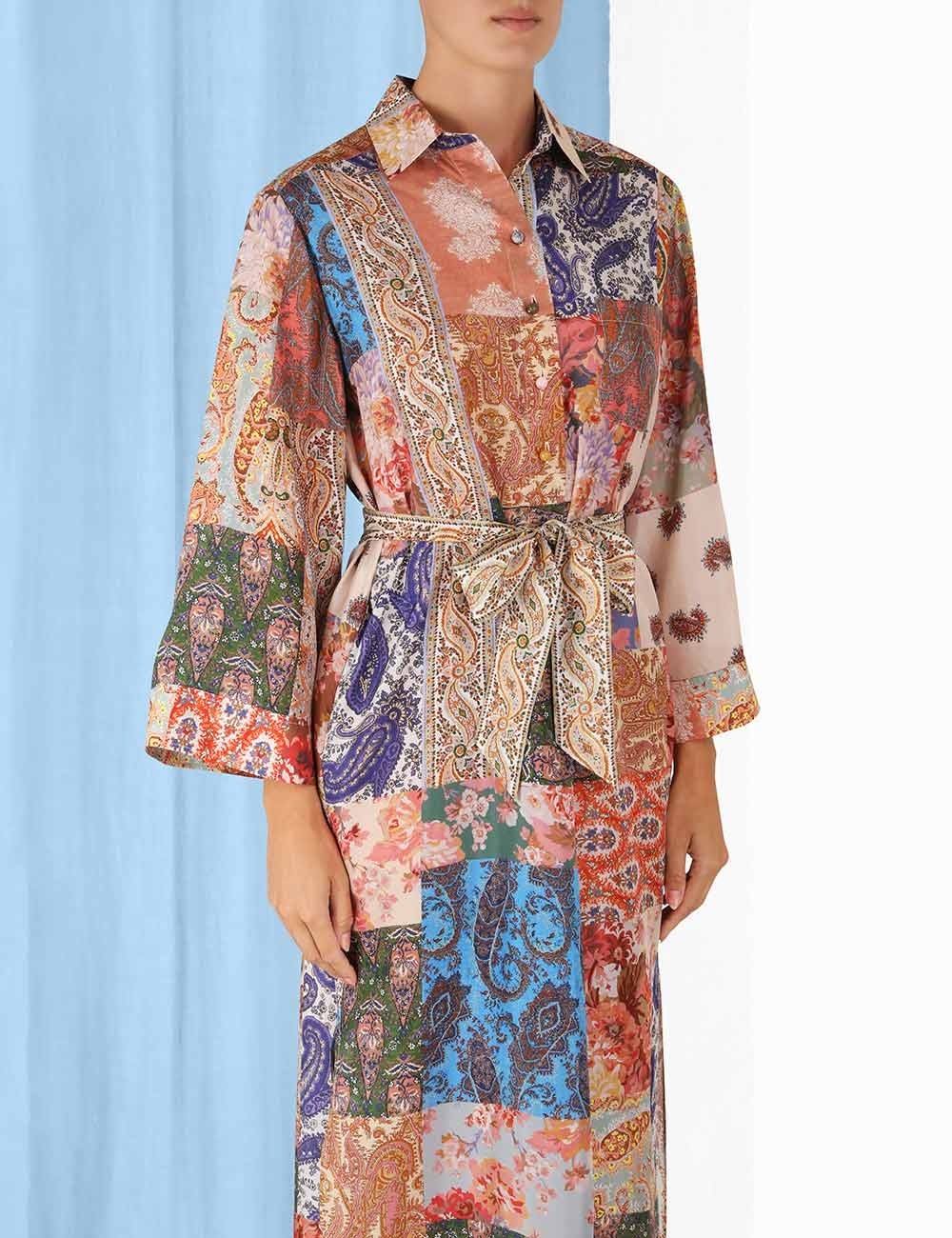【Zimmermann】MATCHMAKER MIDI SHIRT DRESS シャツミディドレス Zimmermann Dresses | Australian Designer Collection | Coveti