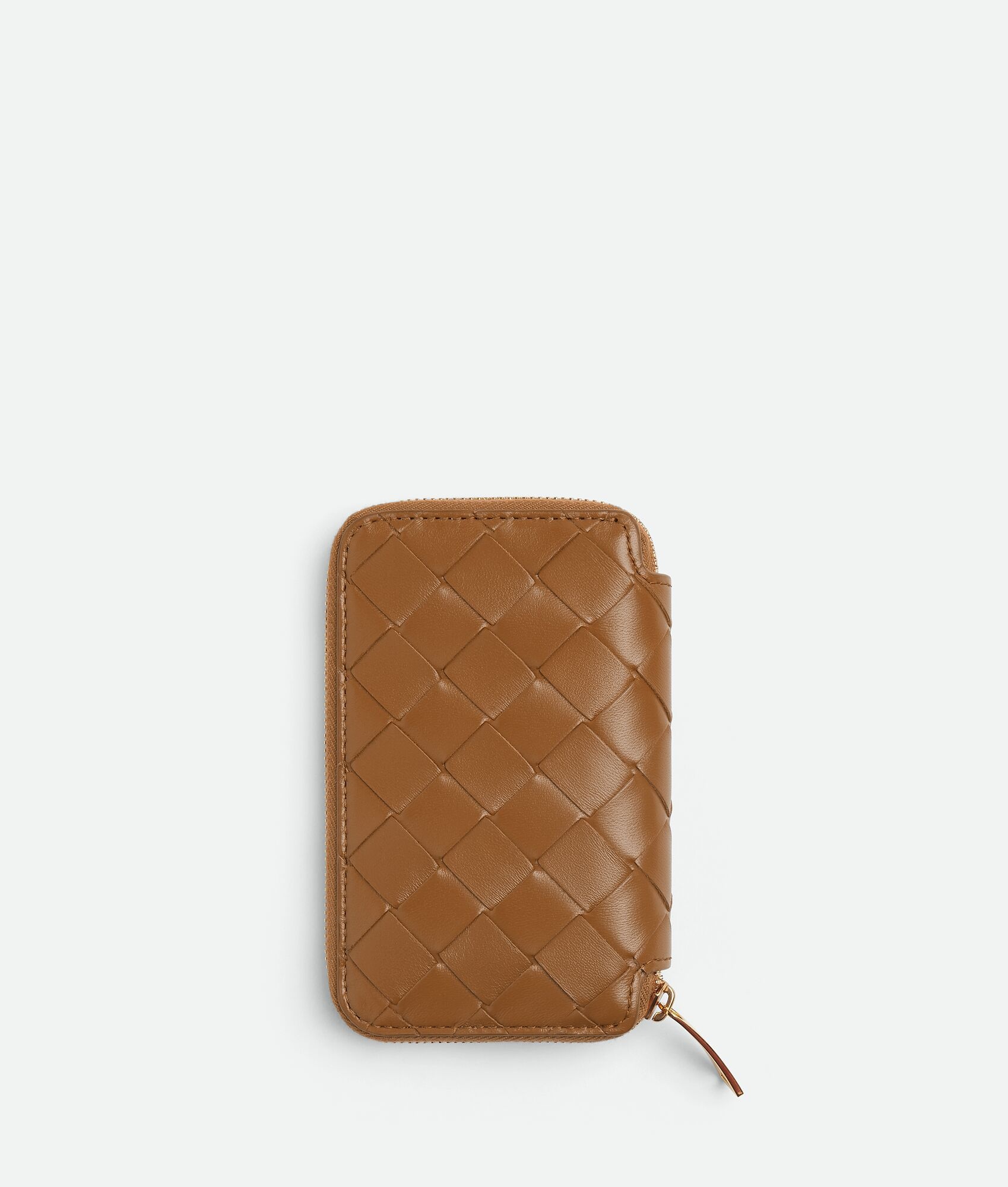 Intrecciato Zippered Key Case - 3