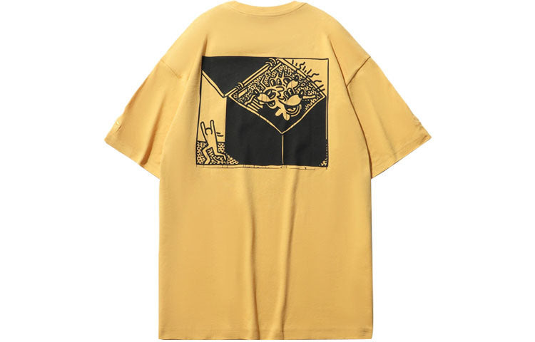 Li-Ning x Disney Mickey x Keith Haring Tee 'Yellow Black' AHSR503-4 - 2