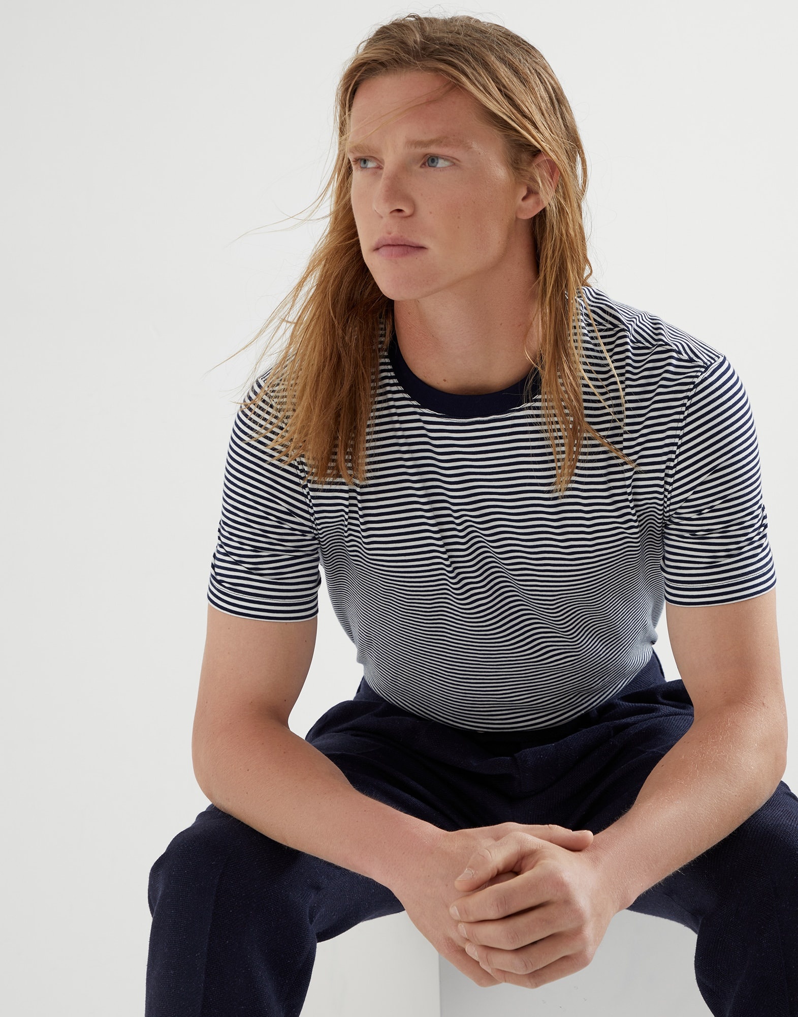 Striped cotton jersey T-shirt - 4