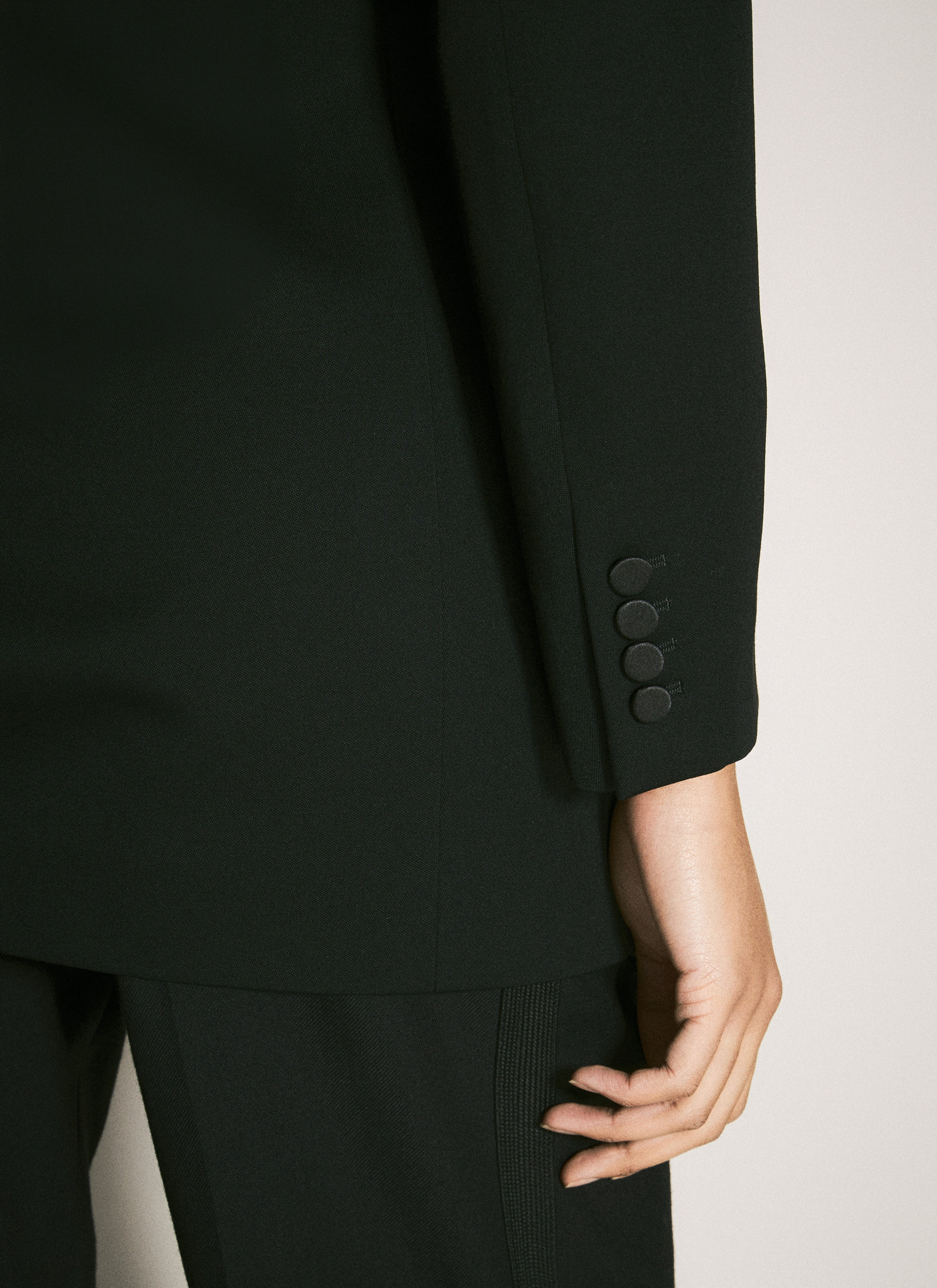 Saint Laurent Women Tuxedo Blazer - 6