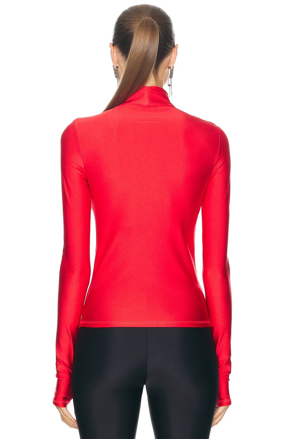 Tight High Neck Top - 4