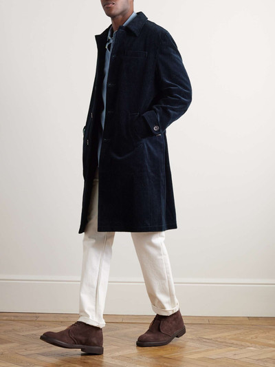 Oliver Spencer Grandpa Cotton-Corduroy Coat outlook
