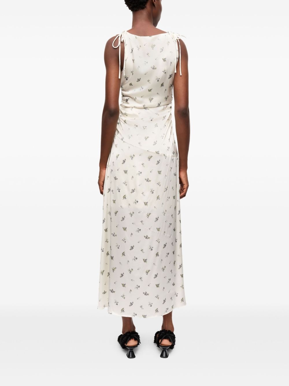 floral-print dress - 3