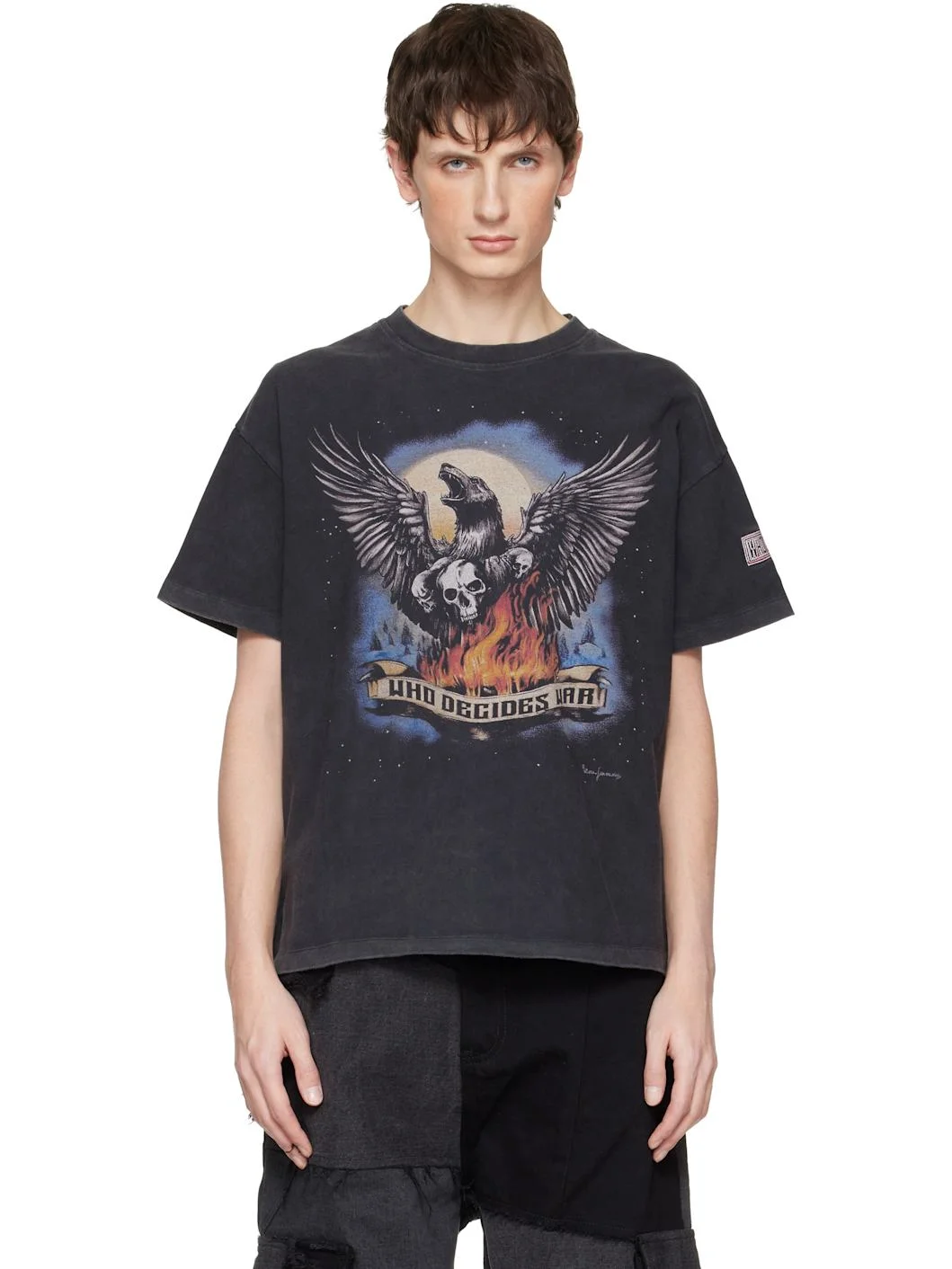 Black Moon Jersey T-shirt - 1