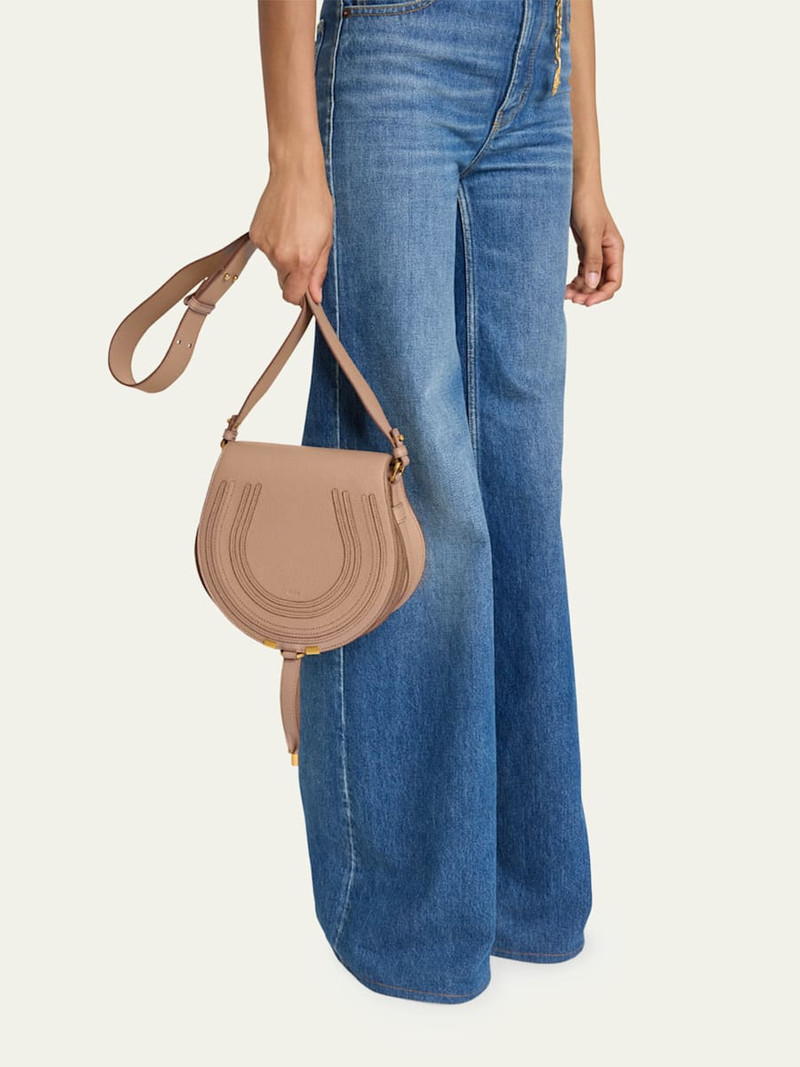 Chloé Marcie Medium Slim Crossbody Bag in Grained Calfskin outlook