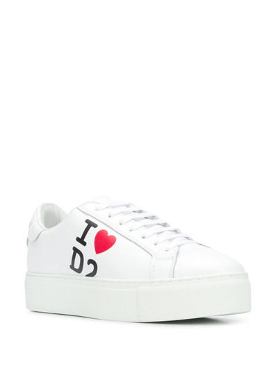 DSQUARED2 I love Dsquared2 sneakers outlook