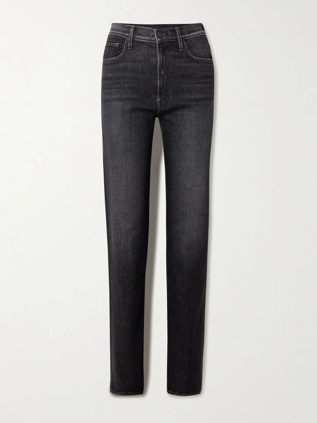 The Rambler Zip Heel High-rise Straight-leg Jeans - 1
