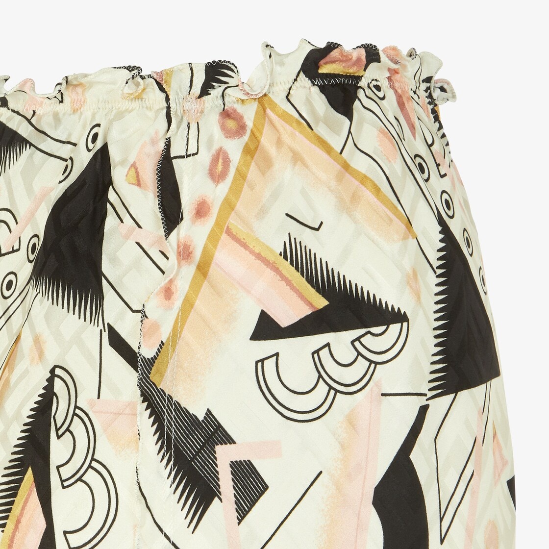Multicolor silk skirt - 3