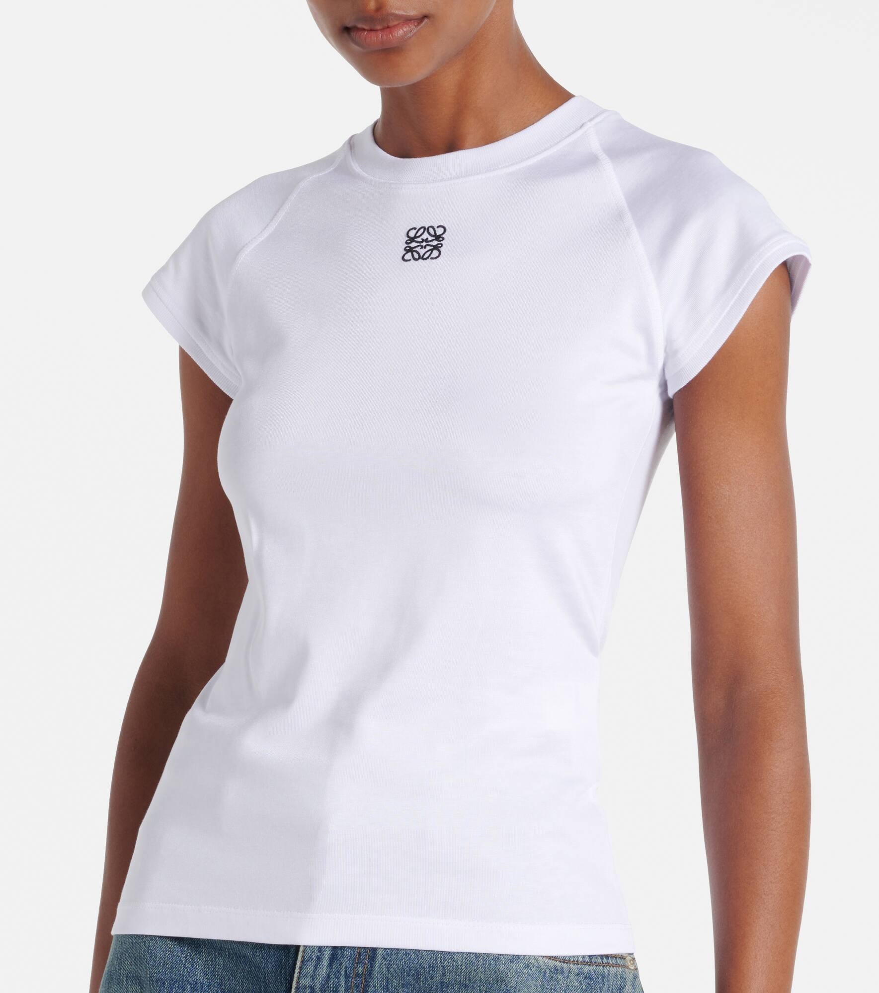 Anagram cotton-blend T-shirt - 5