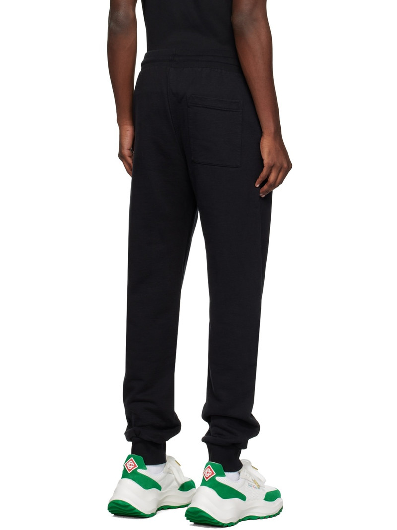 Black Rainbow Crayon Temple Sweatpants 3