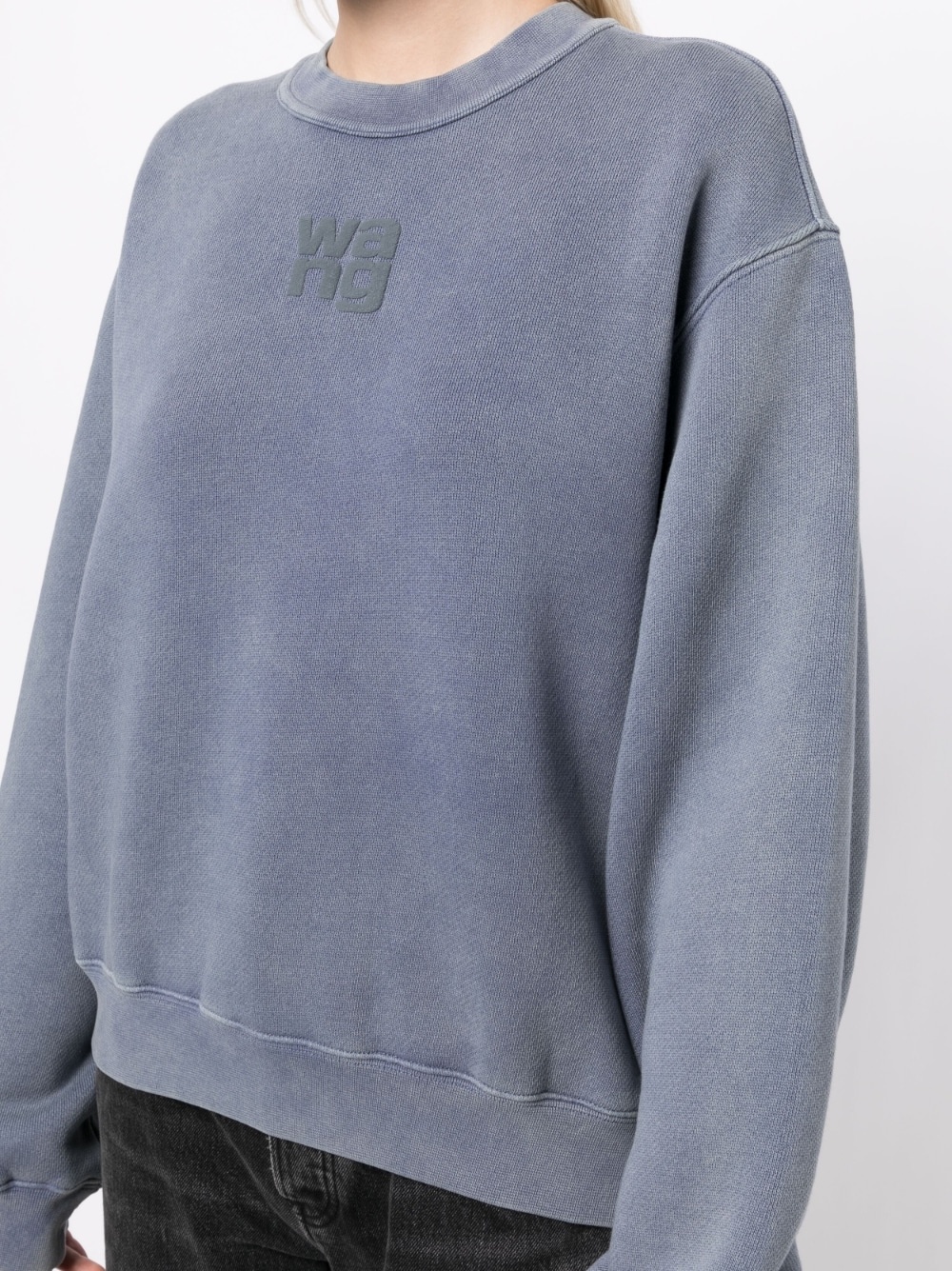 logo-patch sweatshirt - 5