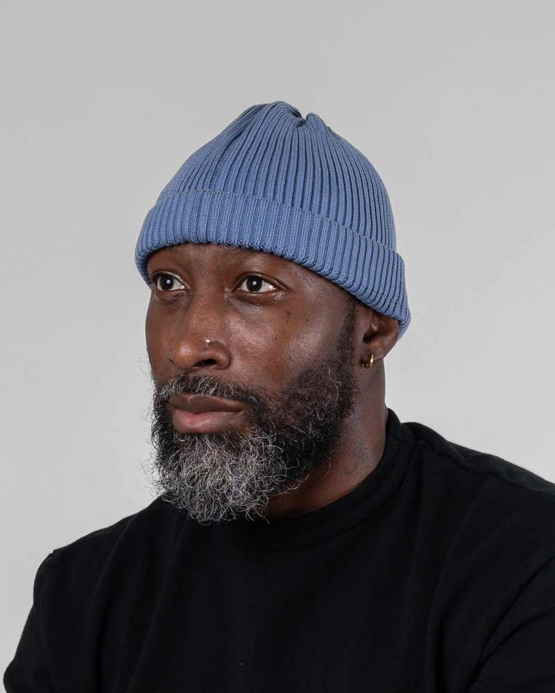 Iron Heart ROT-5021-LBLU ROTOTO - Cotton Roll Up Hat - Light Blue outlook