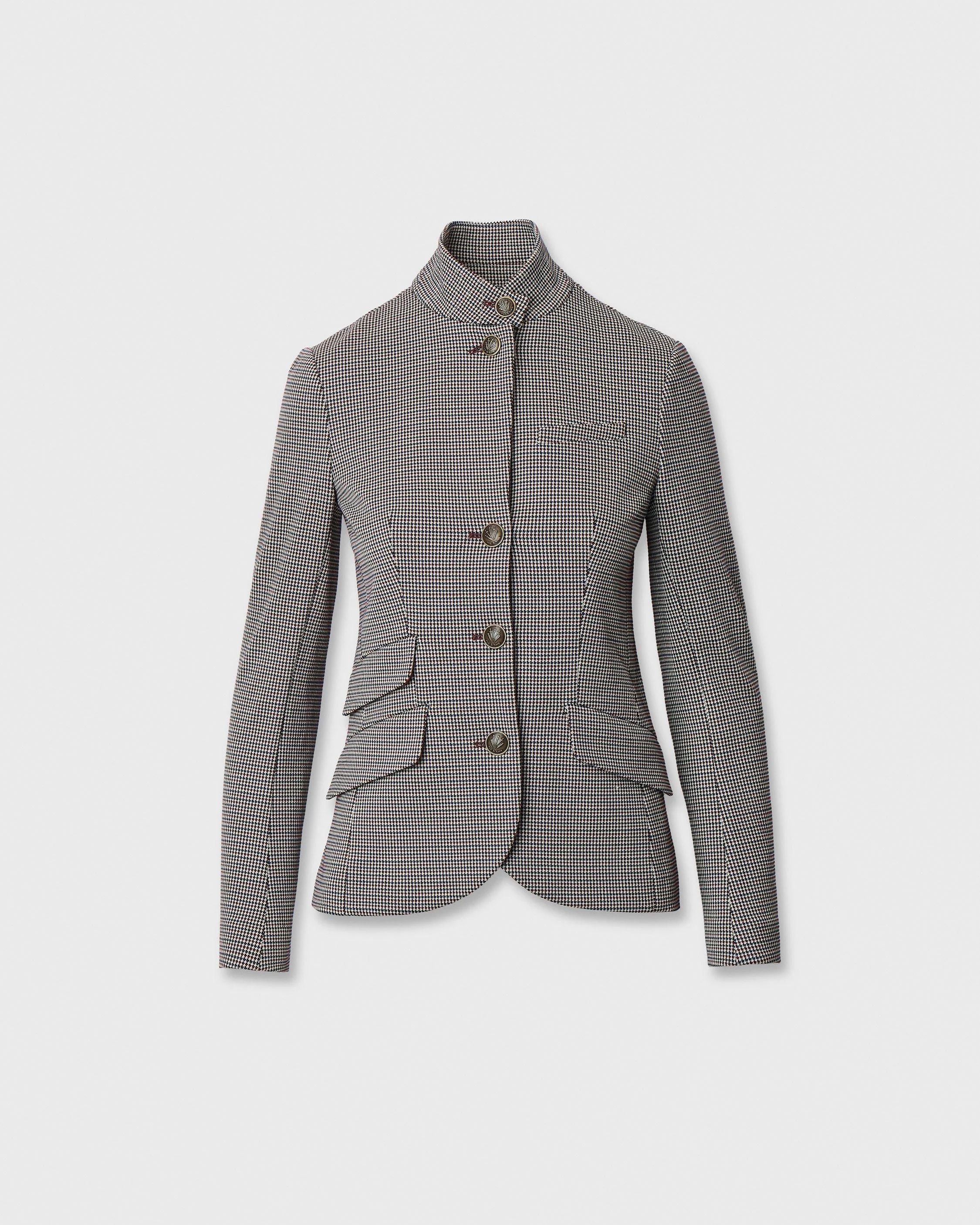 Slade Refine Knit Jacquard Blazer - 1