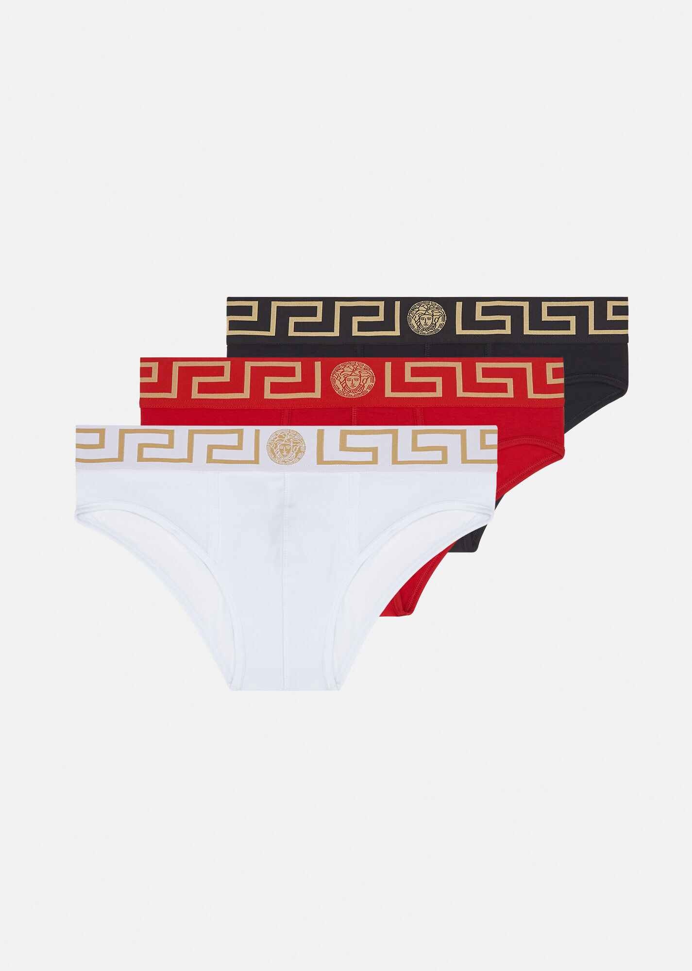 Greca Border Briefs Tri-Pack - 1