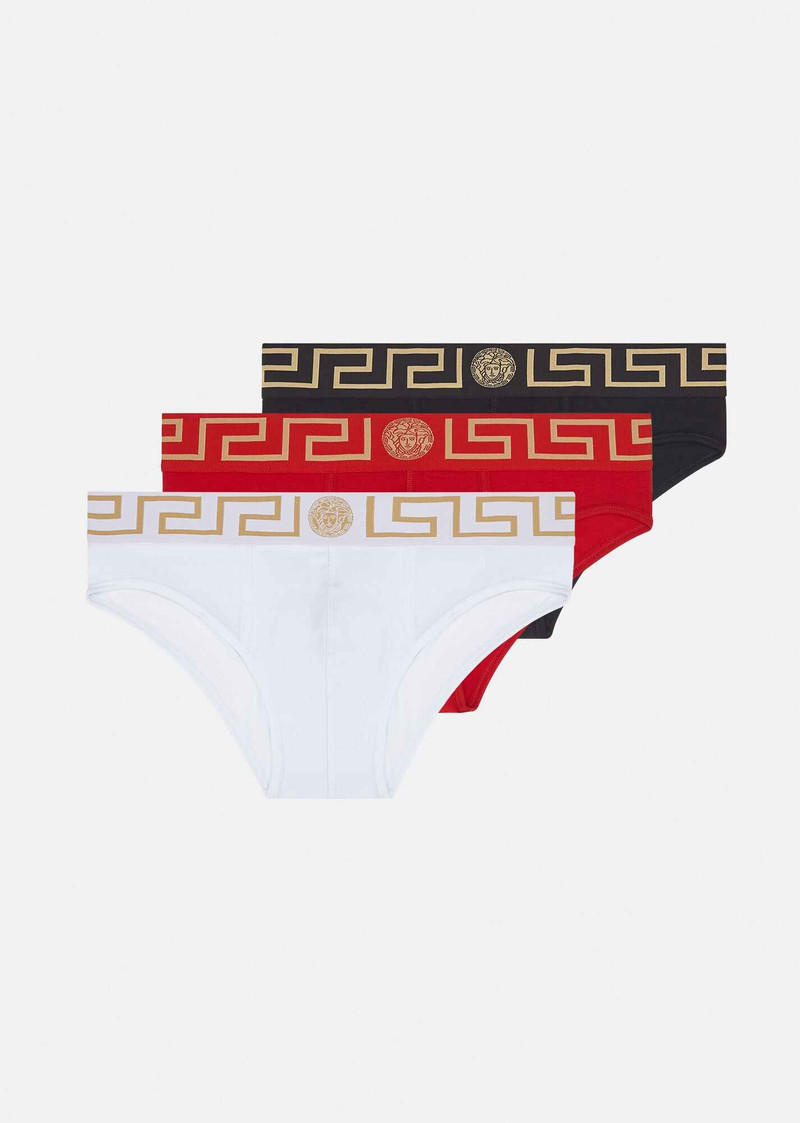 Greca Border Briefs Tri-Pack 1