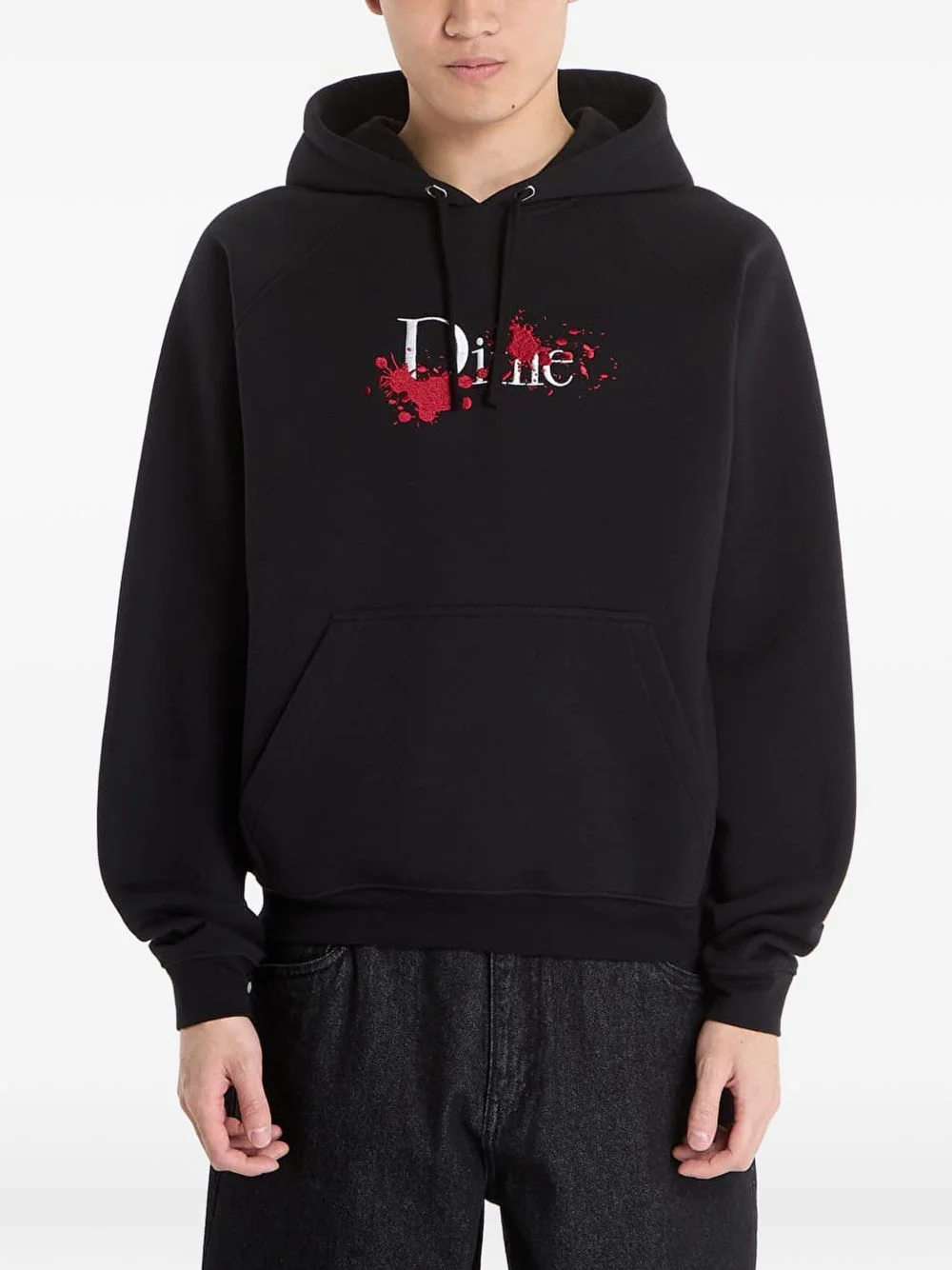 logo-detail hoodie - 1