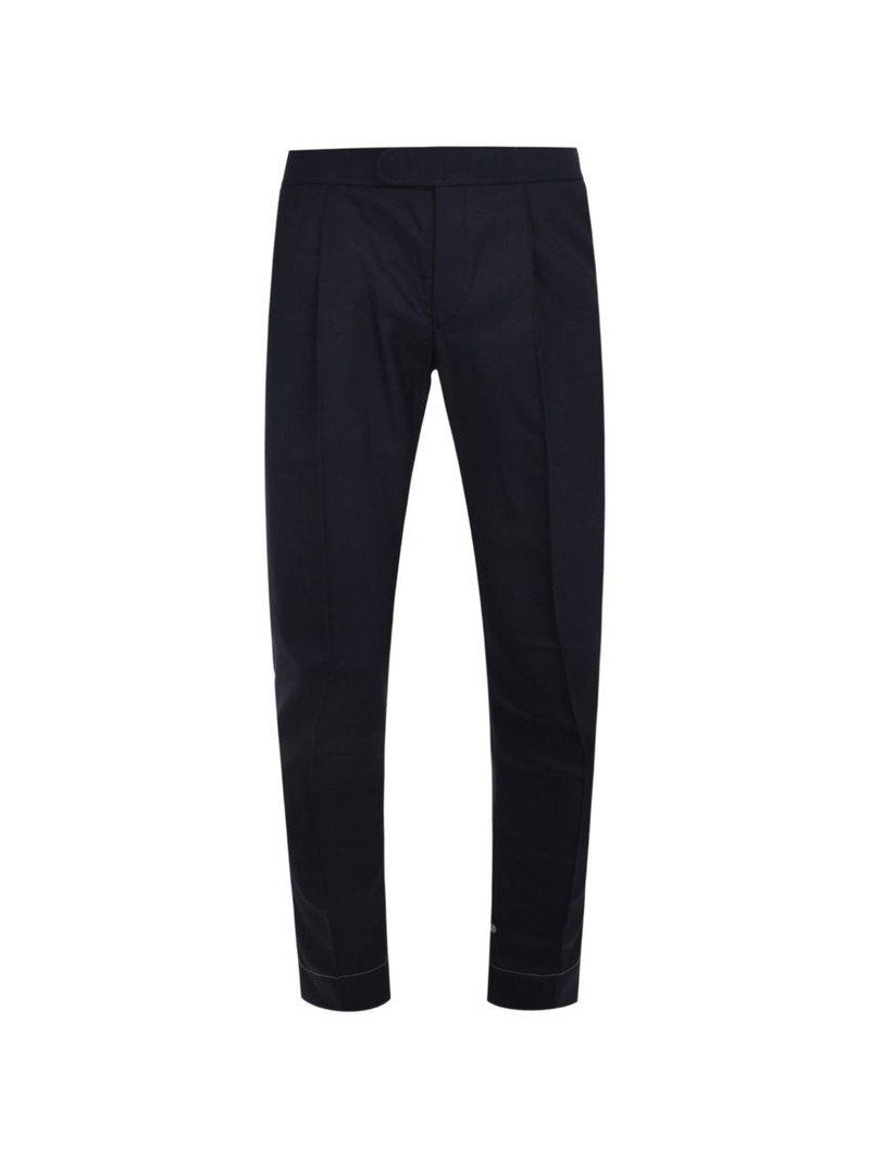 Melbourne pleated wool trousers 1