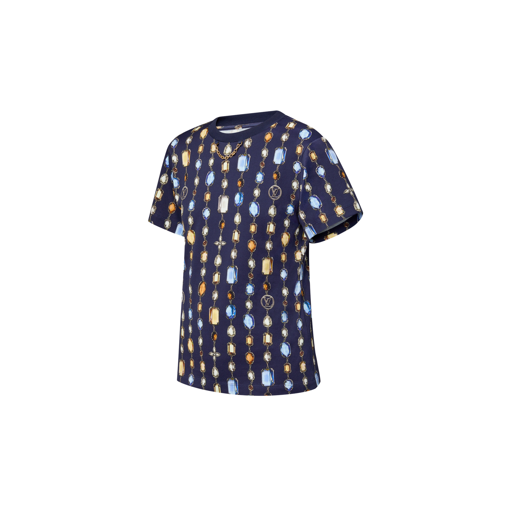 Necklace Print T-Shirt - 2