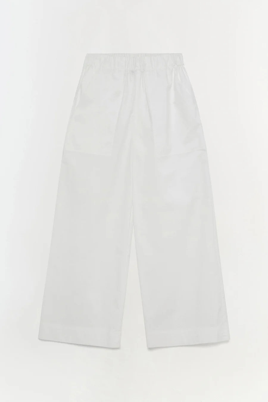 Olly Double Waistband Pant White - 1
