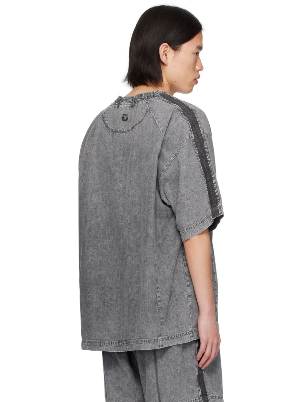 Gray Faded T-Shirt - 3