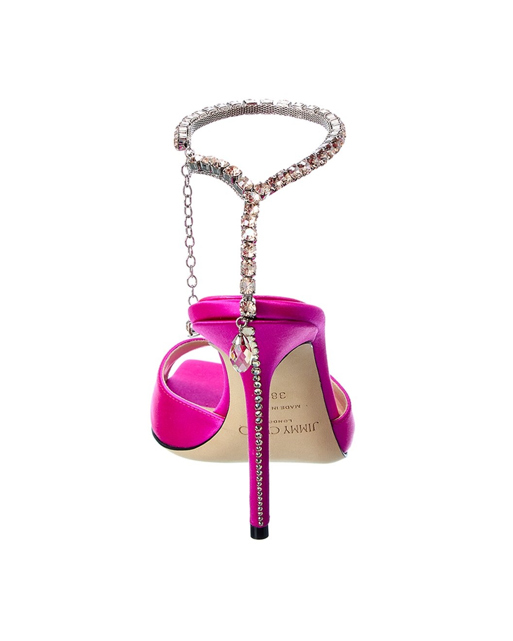 Jimmy Choo Saeda 100 Satin Sandal - 3