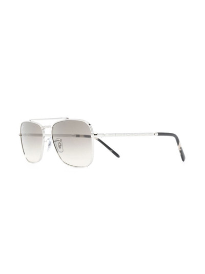 Ray-Ban rectangular aviator sunglasses outlook