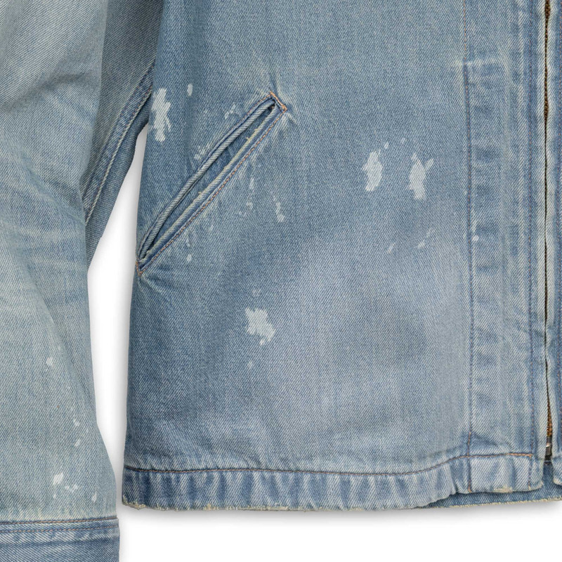 Full Count Denim Sport Jacket Vintage Finish Indigo 5