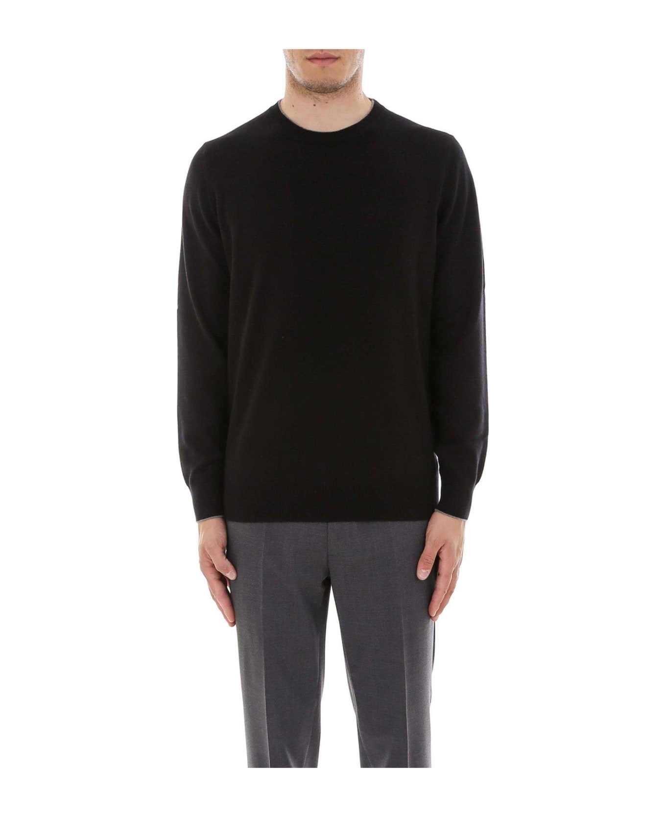 Crewneck Knitted Sweater - 3