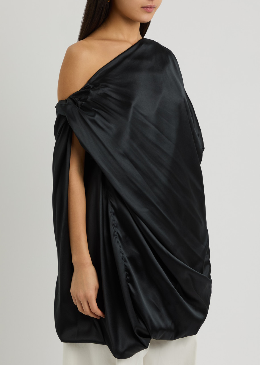 Dries Van Noten Calant Draped Stretch-silk Satin top - 2