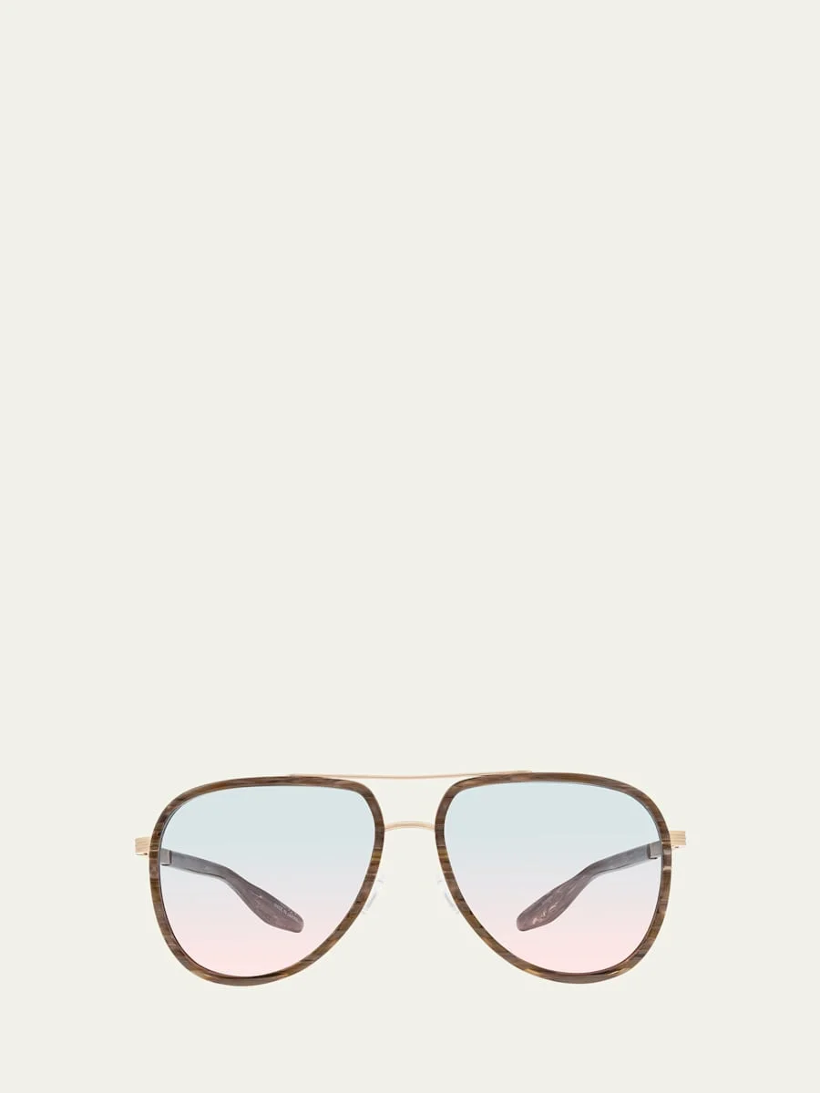 Cani Titanium Aviator Sunglasses - 1