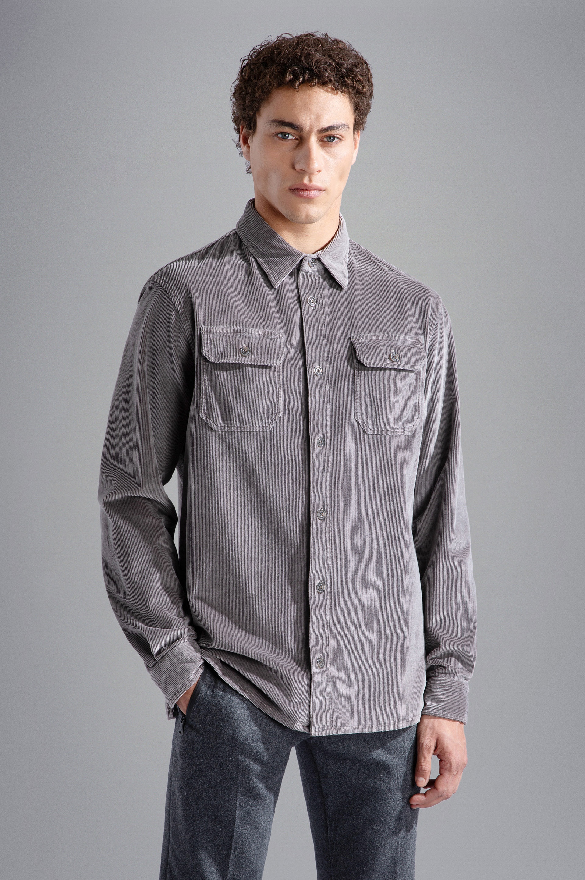VELVET OVERSHIRT - 6