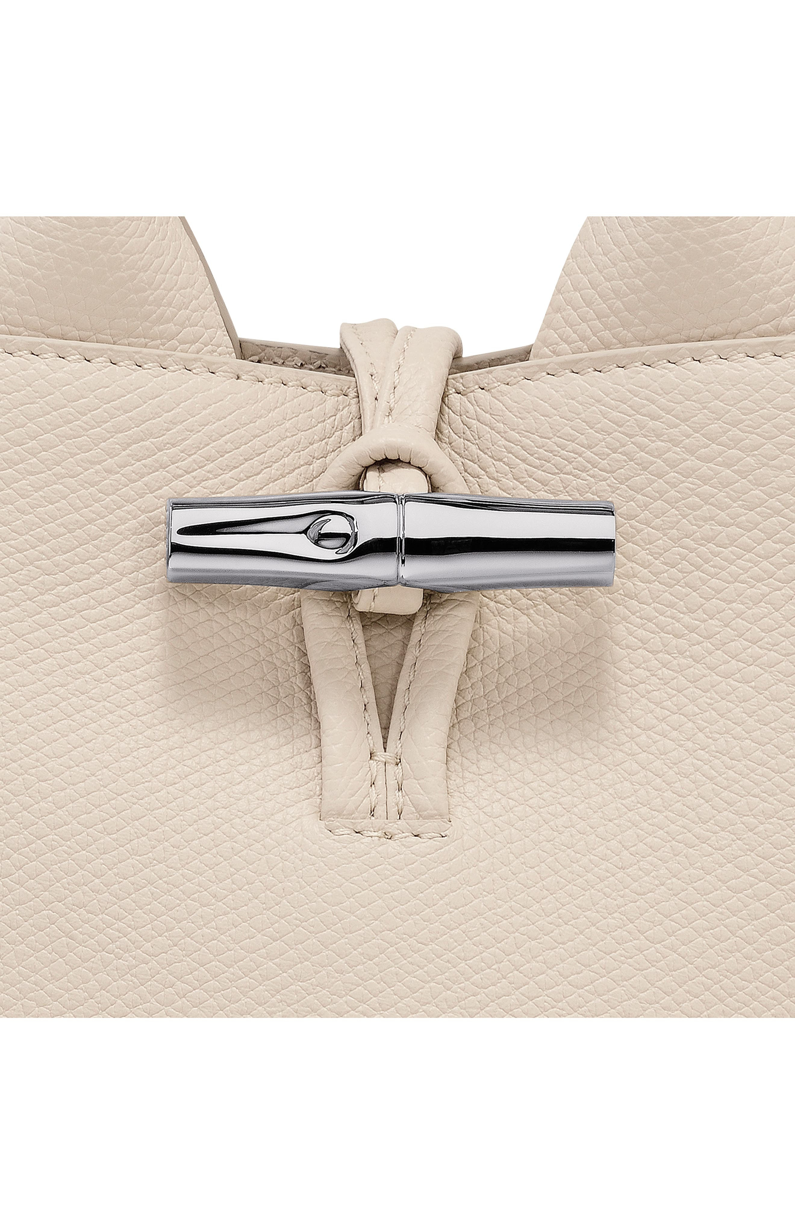 Longchamp Extra Small Le Roseau Leather Tote in Paper at Nordstrom - 7