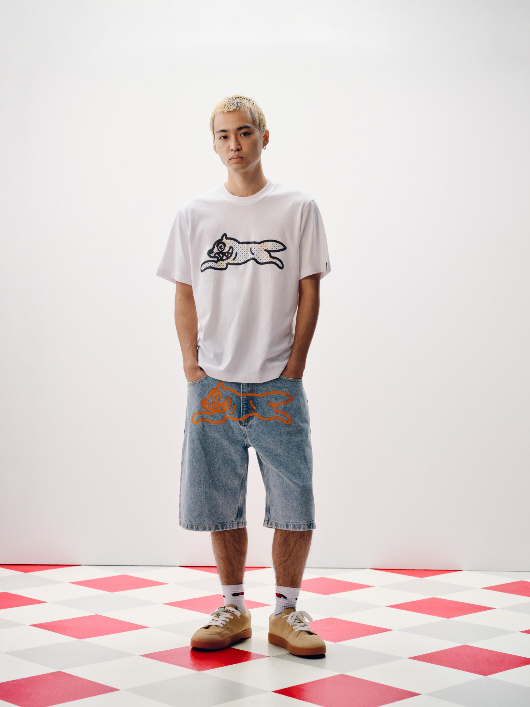 RUNNING DOG DENIM SHORTS - 2