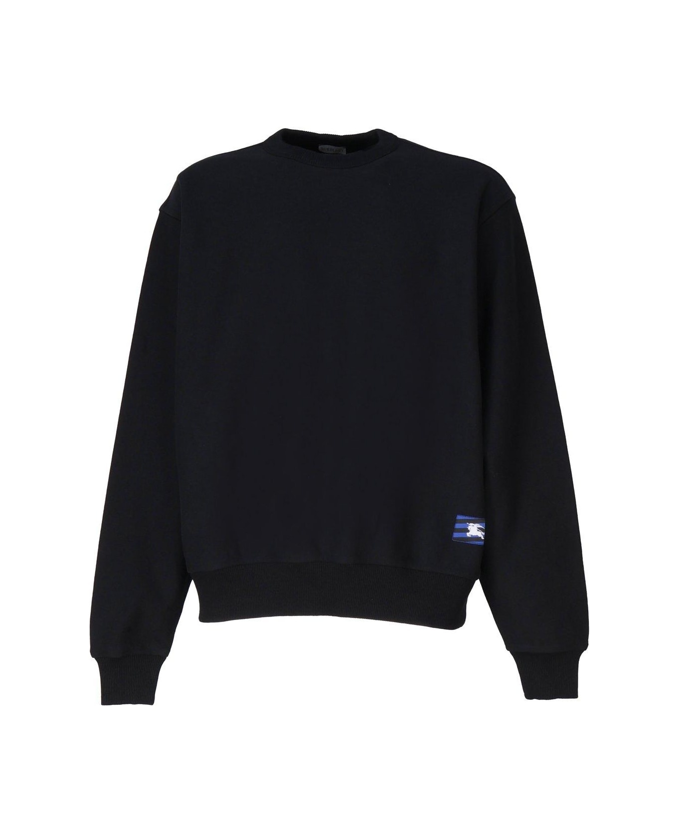 Logo Patch Crewneck Sweater - 1
