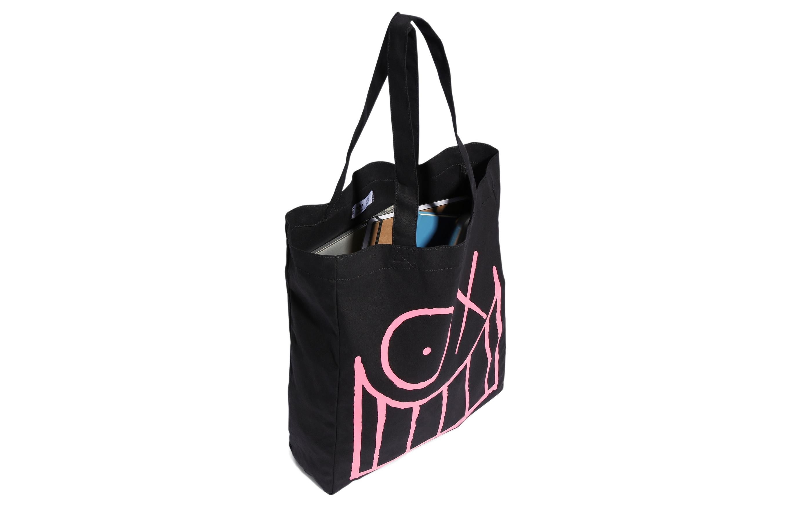 adidas Originals x Andr Saraiva Shopper Bag 'Black Pink' HZ7256 - 4