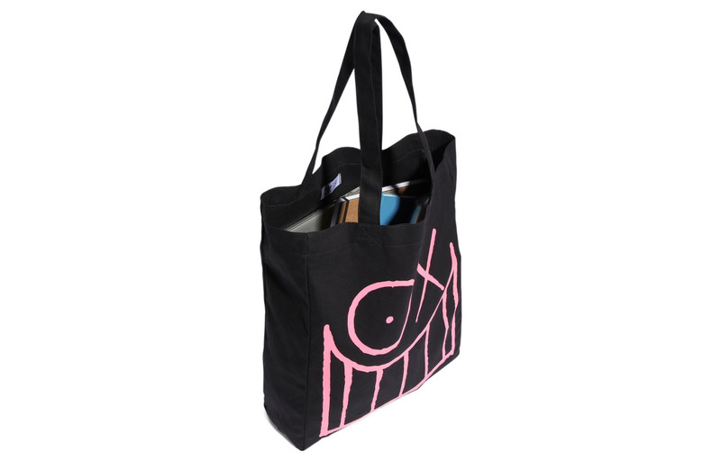 adidas Originals x Andr Saraiva Shopper Bag 'Black Pink' HZ7256 4