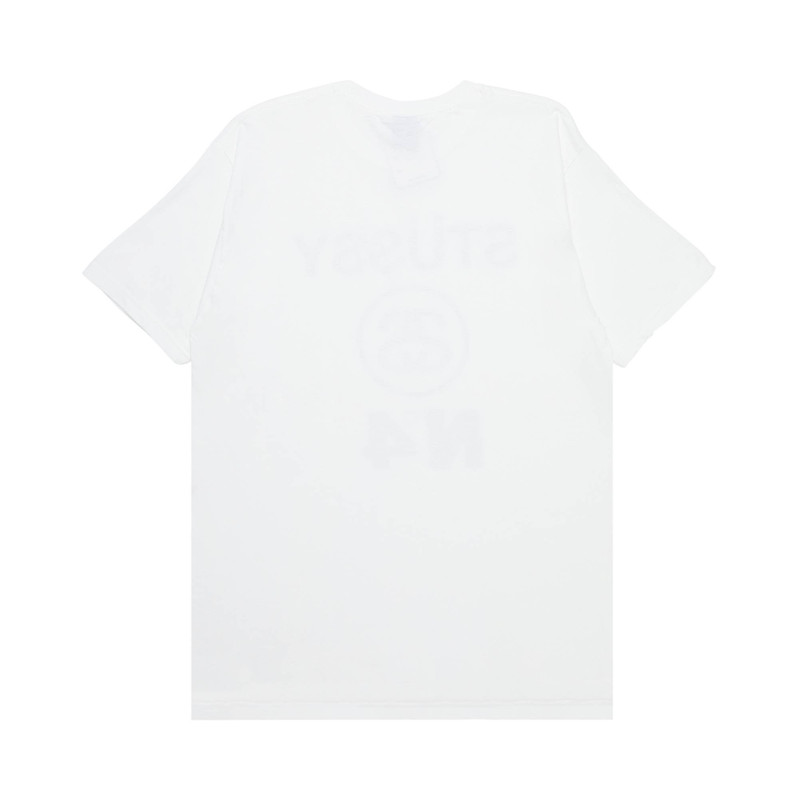 Stüssy Stussy N°4 Tee 'White' outlook