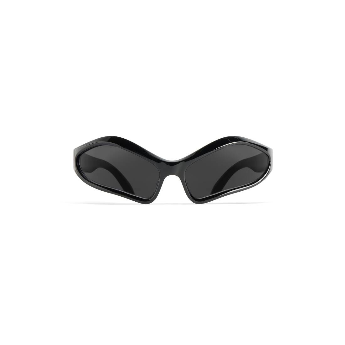 Fennec Oval Sunglasses  in Black - 1