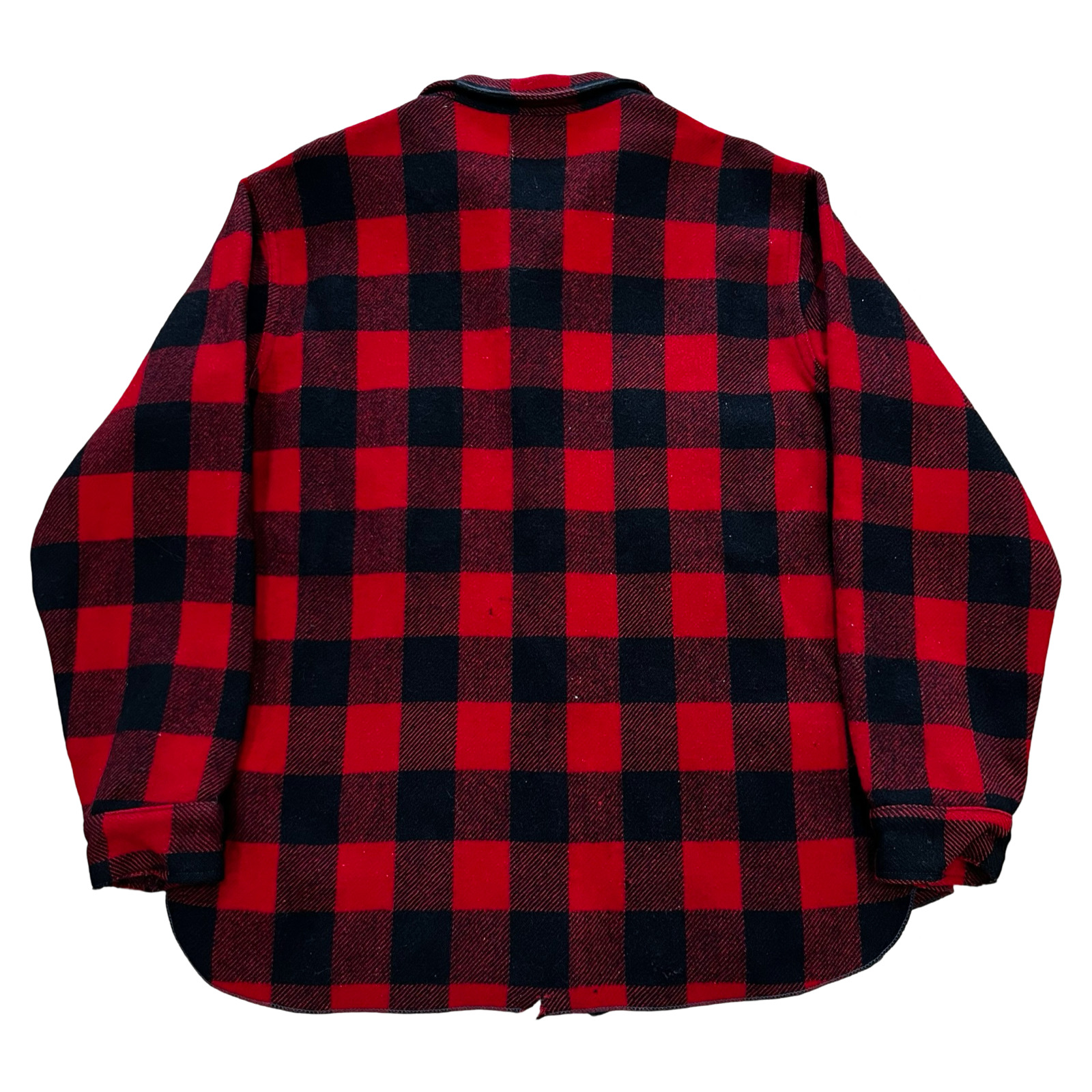 Final Blow - Vintage 1950s Chippewa Wool Buffalo Plaid Flannel Shirt SZ L - 6