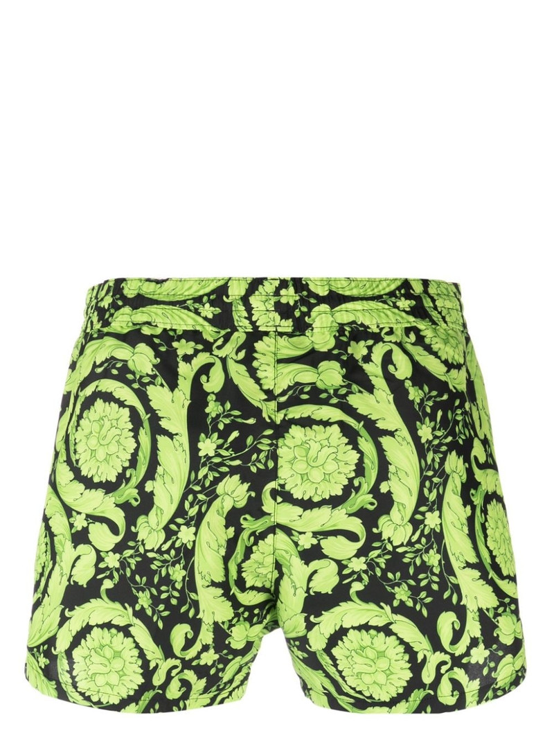 VERSACE Barocco-print swim shorts outlook