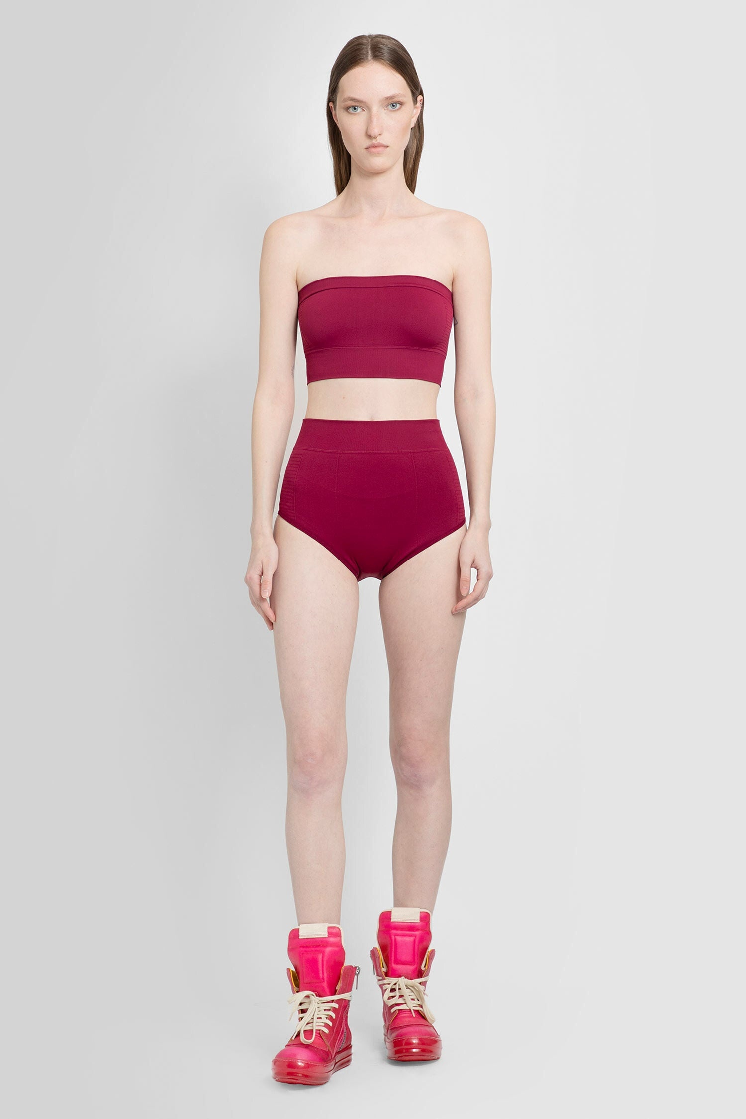 RICK OWENS WOMAN RED LINGERIE - 5